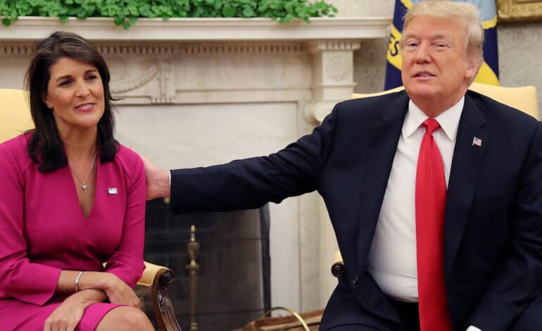 Nikki Haley Anuncia su Apoyo a Trump y Pide que Gane el Voto de sus Seguidores