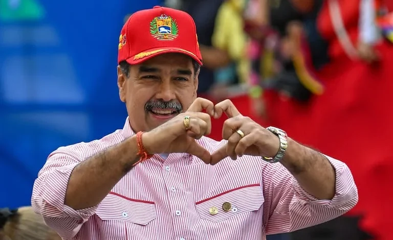 Nicolás Maduro Intenta Simular Multitud en Trujillo, Pero Solo Está Rodeado de Guardaespaldas