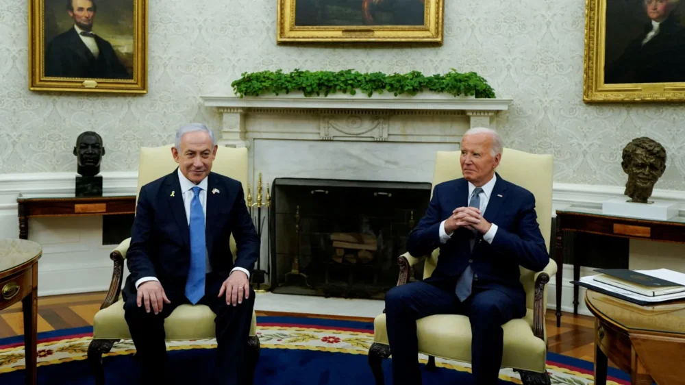Netanyahu y Biden discuten avances en negociaciones para un alto el fuego en Gaza y la liberación de rehenes