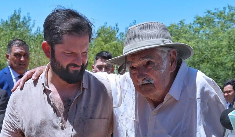 Gabriel Boric despide a su referente político: José “Pepe” Mujica