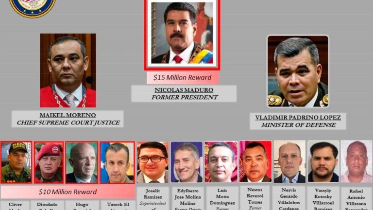 Maduro cercado: aviones cargados y narcos lo dejan solo