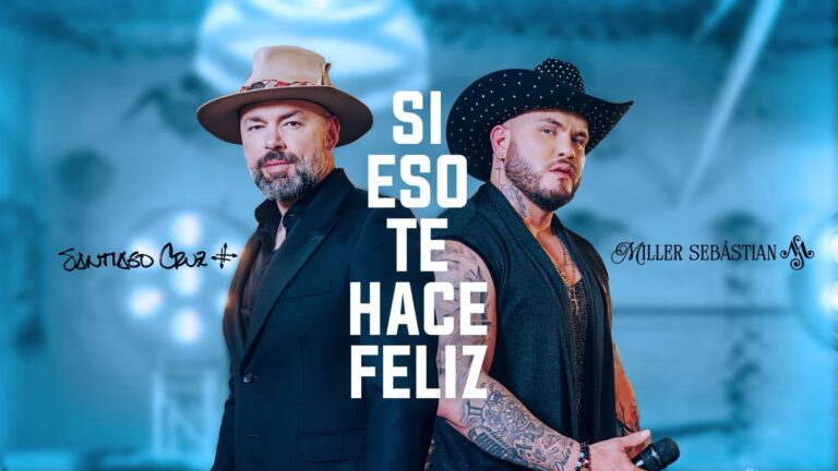 Santiago Cruz y Miller Sebástian lanzan colaboración que retrata el final de una relación desde una mirada fresca