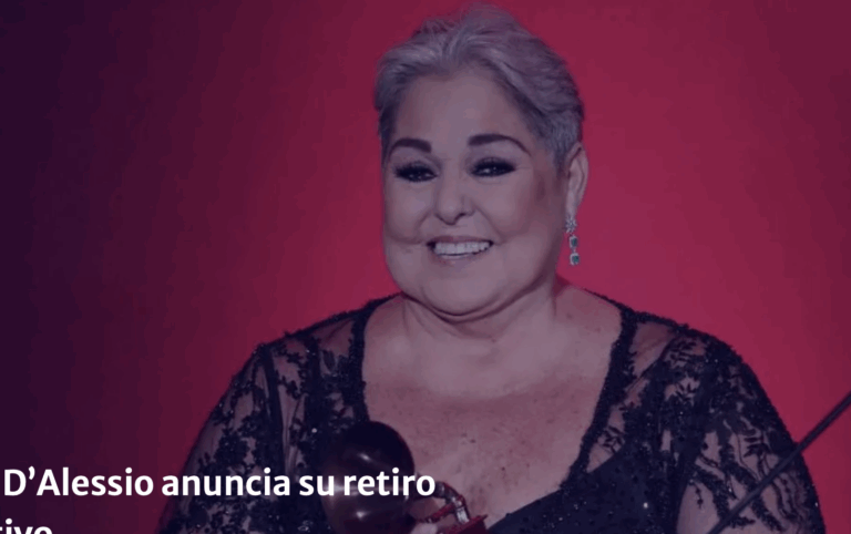 Lupita D’Alessio anuncia su retiro tras 50 años de carrera: último concierto en noviembre