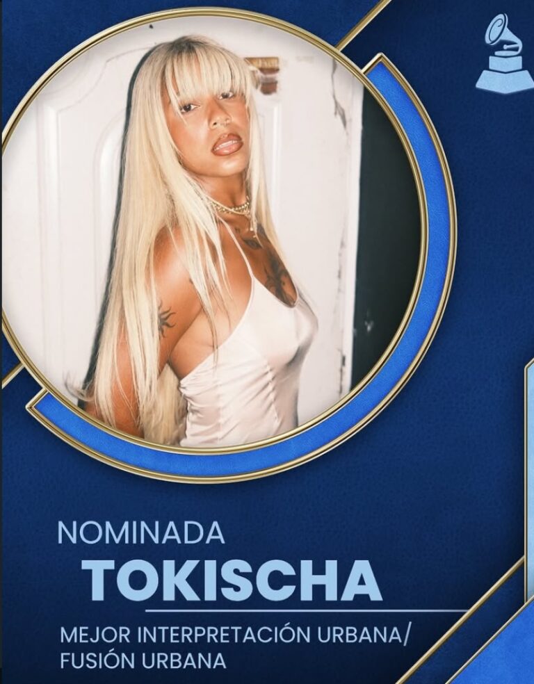 Tokischa logra nominación a los Latin Grammy 2025 con De Maravisha