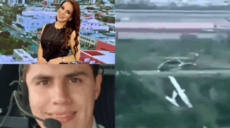 Accidente aéreo cobró la vida de Débora Estrella y Bryan Ballesteros