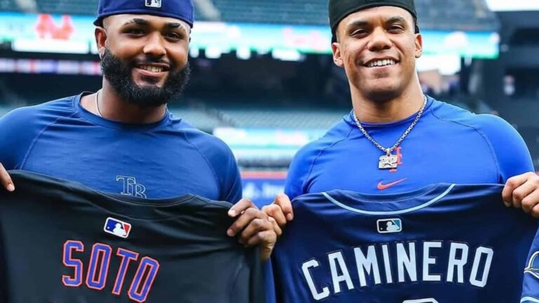 Caminero y Soto mantienen encendida la carrera de jonrones dominicanos en MLB