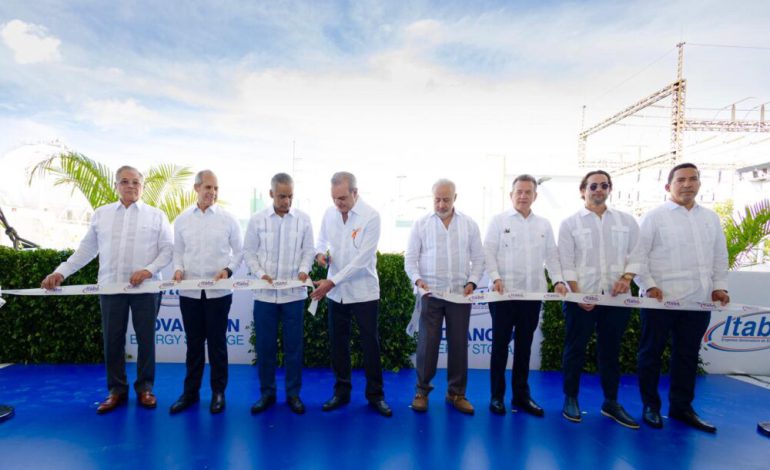 EGEITABO inaugura moderno sistema BESS y fortalece estabilidad del SENI