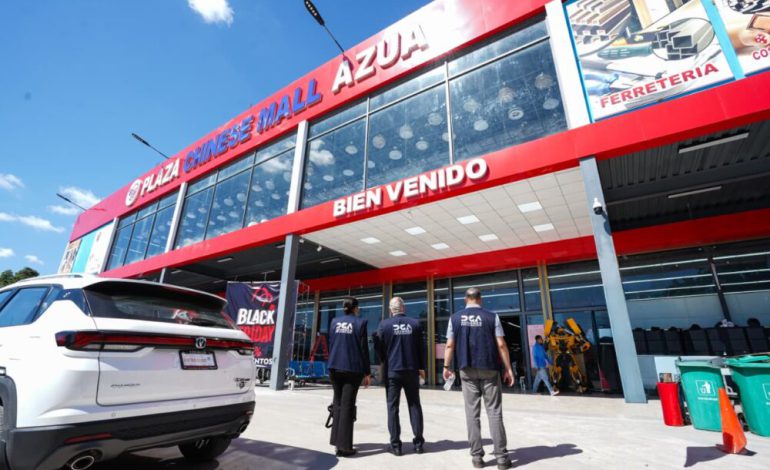 Aduanas interviene plazas en Azua por evasión y subvaluación