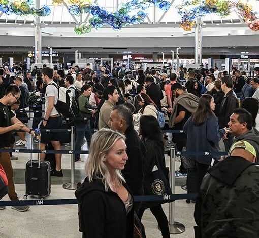 EE. UU. enfrenta posible caos aéreo si no se reabre el gobierno antes de Thanksgiving