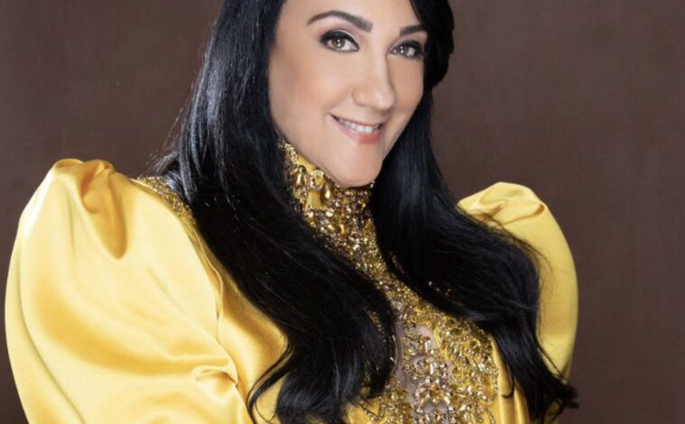 Giannina Azar deslumbra con el vestido que Miss RD lucirá en Miss Universo 2025