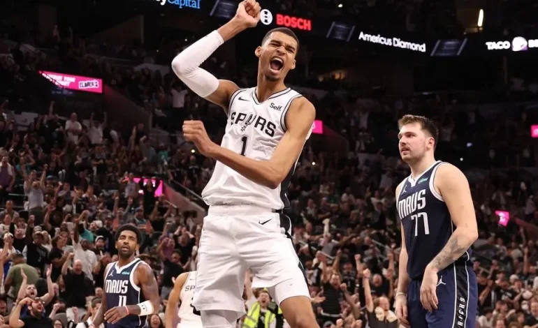 Wembanyama sufre distensión en la pantorrilla y estará fuera varias semanas; Spurs optan por extrema precaución