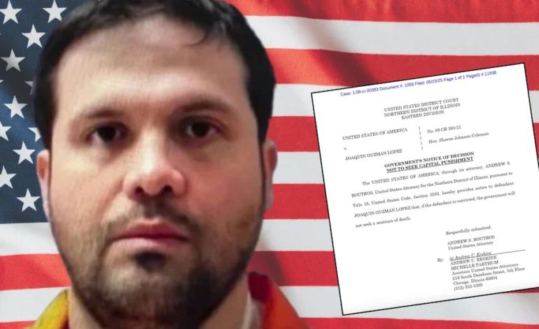 Joaquín Guzmán López se declara culpable en EE.UU. por narcotráfico y lavado de dinero