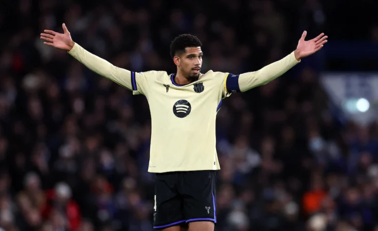 FC Barcelona respalda a Ronald Araujo tras solicitar pausa indefinida por motivos de salud mental