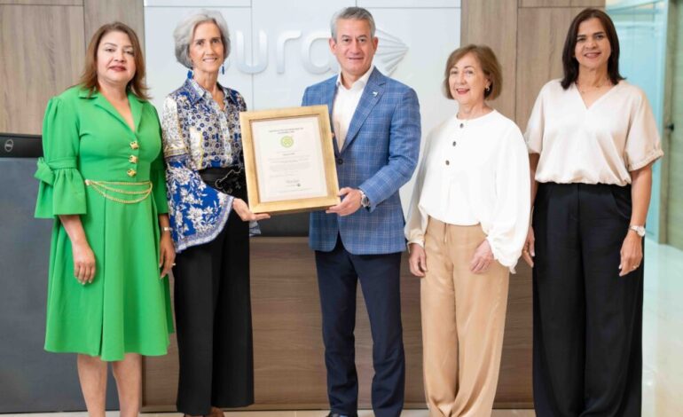 Seguros SURA obtiene Certificación Oro en Sostenibilidad 3Rs