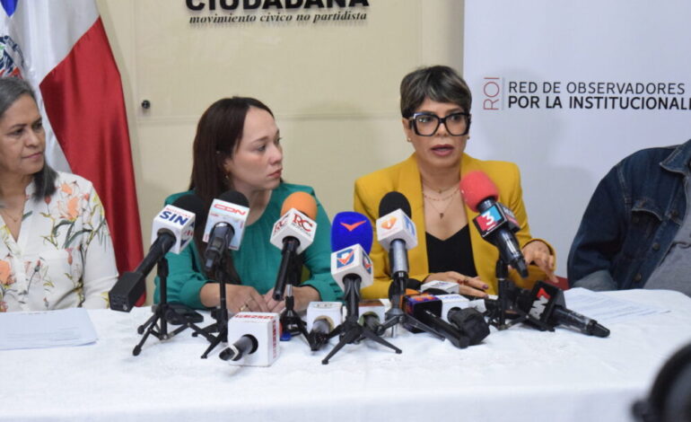 ROI llama a mayor transparencia en decisiones del Consejo Nacional de la Magistratura