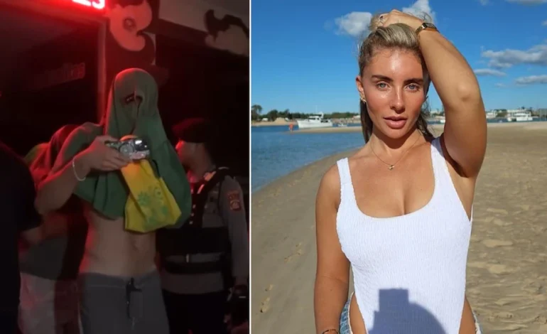 Modelo británica Bonnie Blue detenida en Bali por presunta producción de contenido ilegal