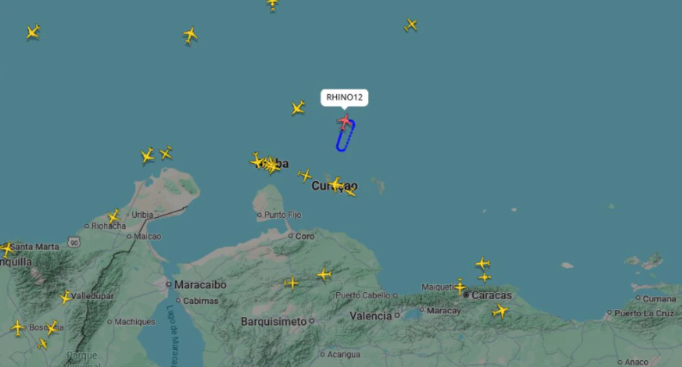 Detectan cazas F/A-18 de EE.UU. sobre el Caribe en nuevo movimiento militar cerca de Venezuela