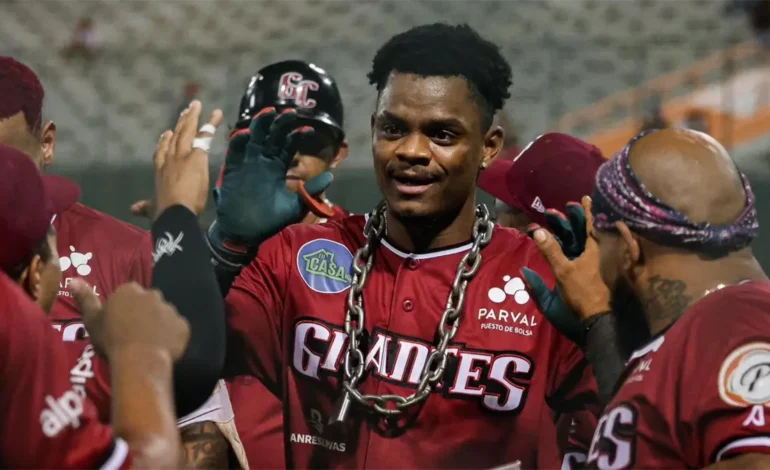 Mazara la saca y los Gigantes rugen: tercer triunfo al hilo ante Toros