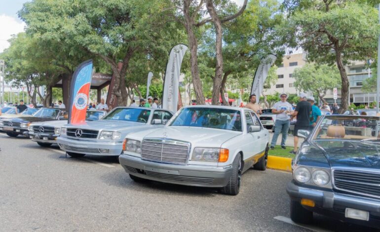 Playa Nueva Romana destaca como patrocinador oficial de Cars & Coffee Santo Domingo 2025