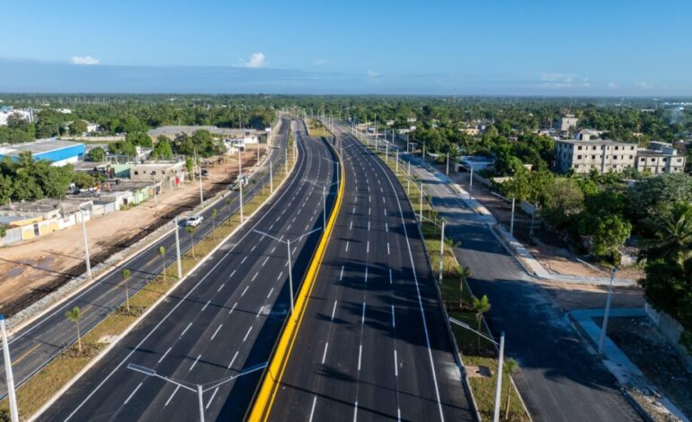 Abinader inaugura fase final de la avenida Ecológica y fortalece la movilidad del Gran Santo Domingo