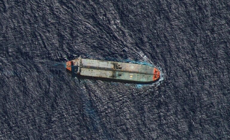 EE. UU. incauta buque sancionado frente a costas venezolanas