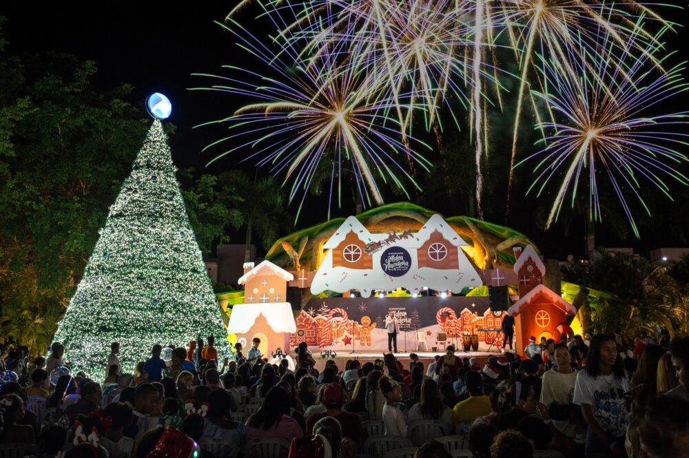 Aldea Navideña CEPM celebra 15 años y reúne a más de 15,000 personas en Bávaro–Punta Cana