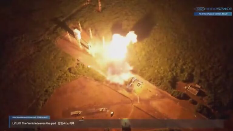 Cohete surcoreano Hanbit-Nano se estrella tras despegar en Brasil