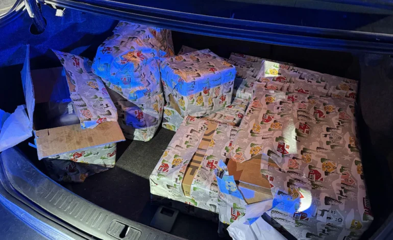Incautan más de 25 kilos de metanfetamina camuflados como regalos navideños