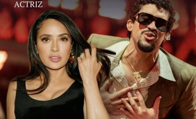 Salma Hayek revolucionó las redes tras su noche de baile en el show de Bad Bunny en México
