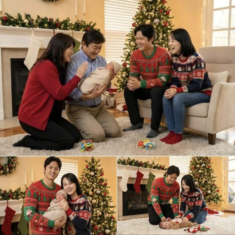 Shohei Ohtani muestra por primera vez a su familia y un detalle desata la curiosidad de los fanáticos