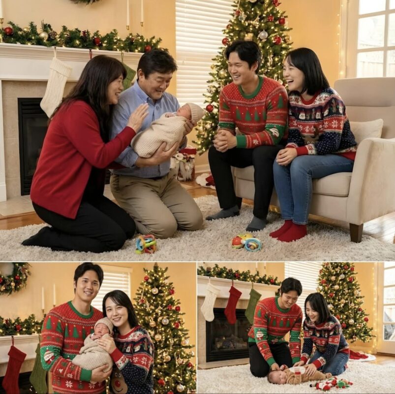 Shohei Ohtani muestra por primera vez a su familia y un detalle desata la curiosidad de los fanáticos