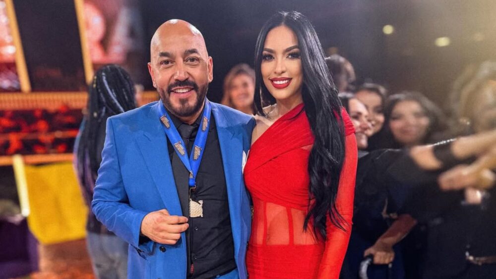 Lupillo Rivera llega a República Dominicana para reencontrarse con su novia Taina Pimentel
