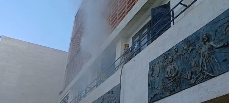 Cámara de Diputados abre investigación tras incendio controlado en la cocina del Despacho de la Presidencia