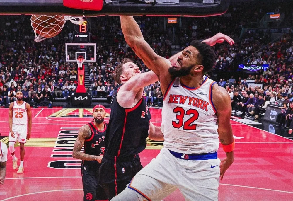 Towns domina la pintura con 14 puntos y 16 rebotes y los Knicks avanzan a semifinales de la Copa NBA 2025