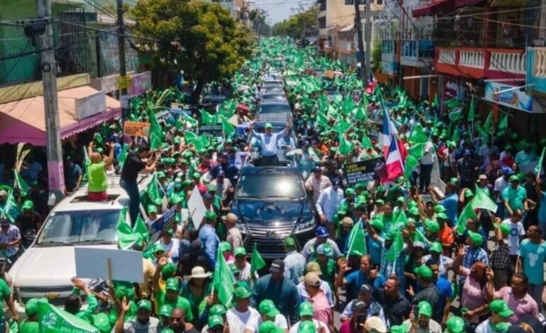 JCE intimó a Fuerza del Pueblo y el partido asegura que la protesta no tuvo fines proselitistas