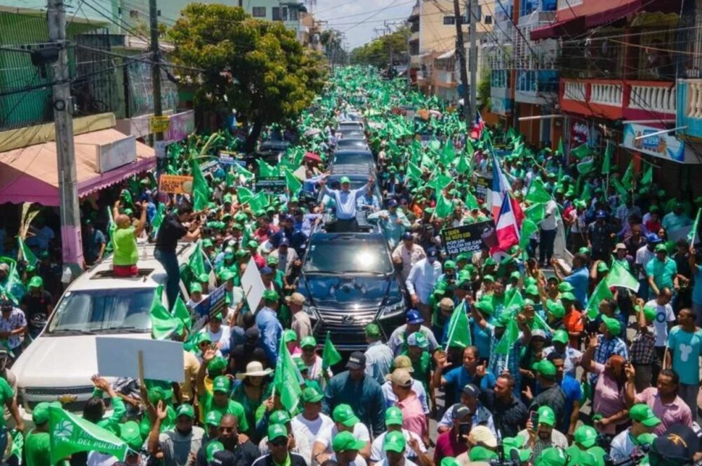 JCE intimó a Fuerza del Pueblo y el partido asegura que la protesta no tuvo fines proselitistas