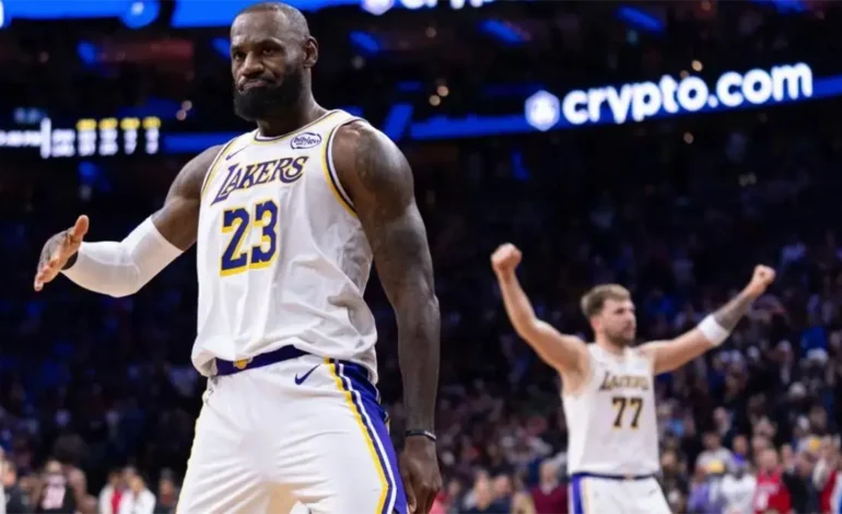 LeBron James responde a las dudas y lidera a los Lakers en triunfo sobre Philadelphia; Santi Aldama brilla con Memphis