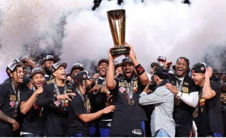 Después de 52 años, los Knicks hacen historia y conquistan la NBA Cup: Nueva York se une a Lakers y Bucks