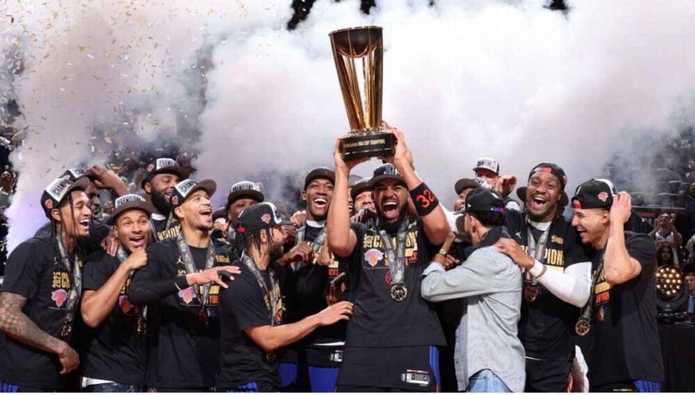Después de 52 años, los Knicks hacen historia y conquistan la NBA Cup: Nueva York se une a Lakers y Bucks