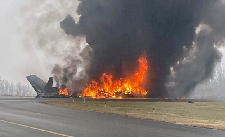 Tragedia aérea: el avión de Greg Biffle se estrelló justo antes de tocar pista