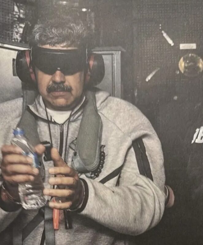 Trump publica supuesta imagen de Maduro tras su captura y sacude las redes