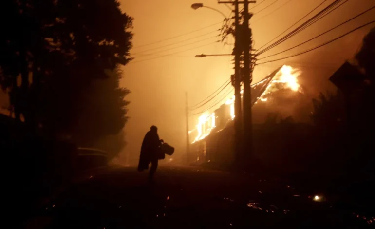El fuego arrasa el sur de Chile y deja un rastro mortal