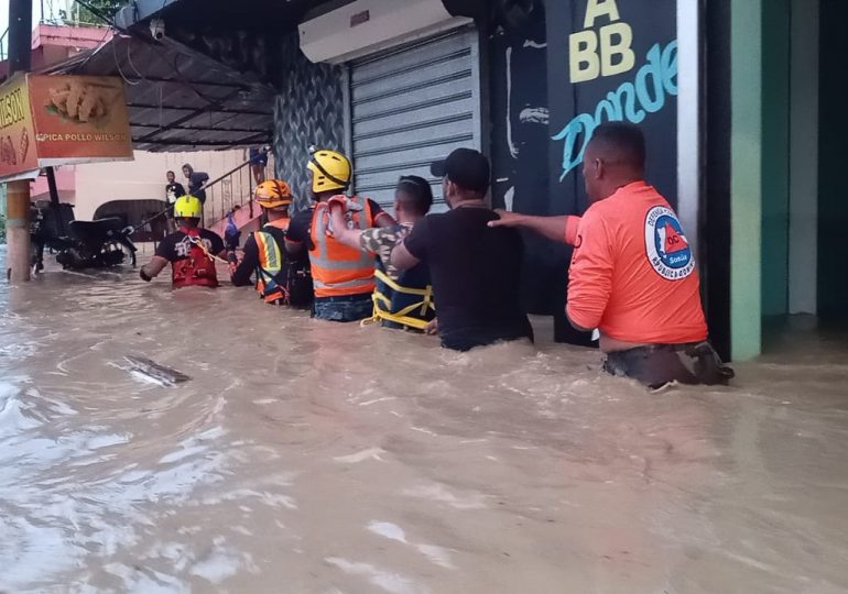 Fuertes inundaciones golpean Sosúa y Puerto Plata tras intensas lluvias