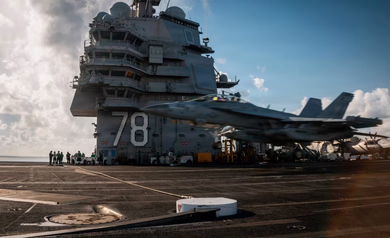 EE. UU. descarta extender misión del USS Gerald R. Ford por desgaste humano y técnico