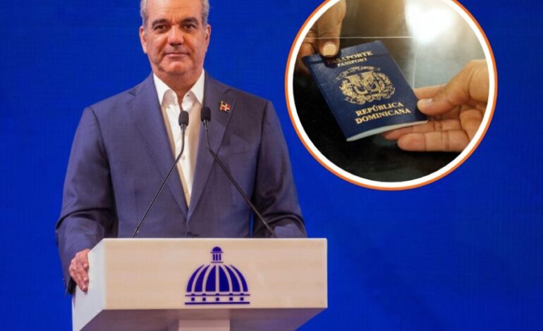 Abinader encabezará este miércoles la prueba oficial del nuevo pasaporte electrónico dominicano
