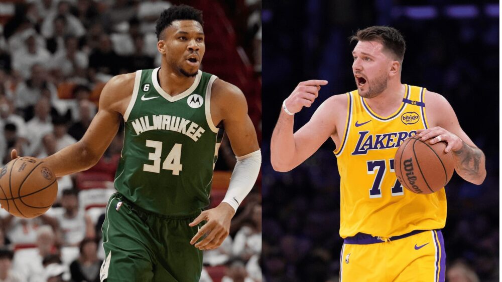 Luka Doncic y Giannis Antetokounmpo arrasan en las votaciones para el All-Star NBA 2026