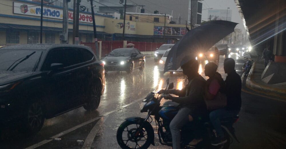 Recomendación: salga con paraguas y manténgase atento a los boletines oficiales.