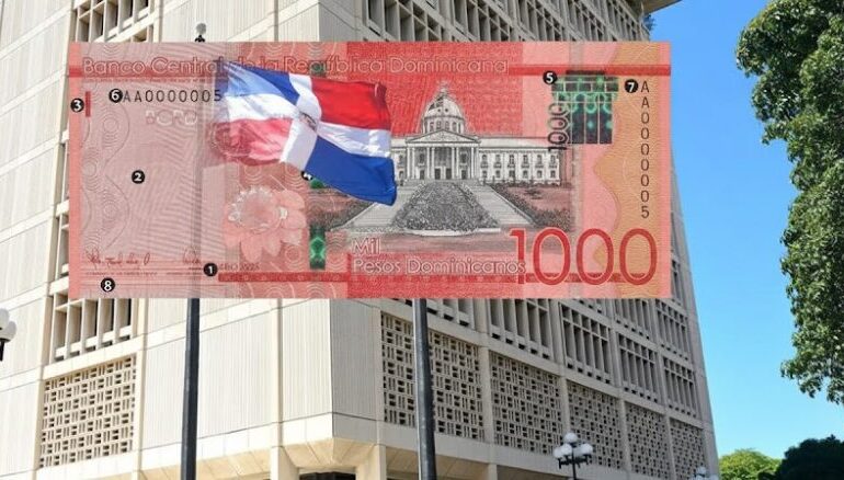 República Dominicana tendrá nuevos billetes de RD$1,000
