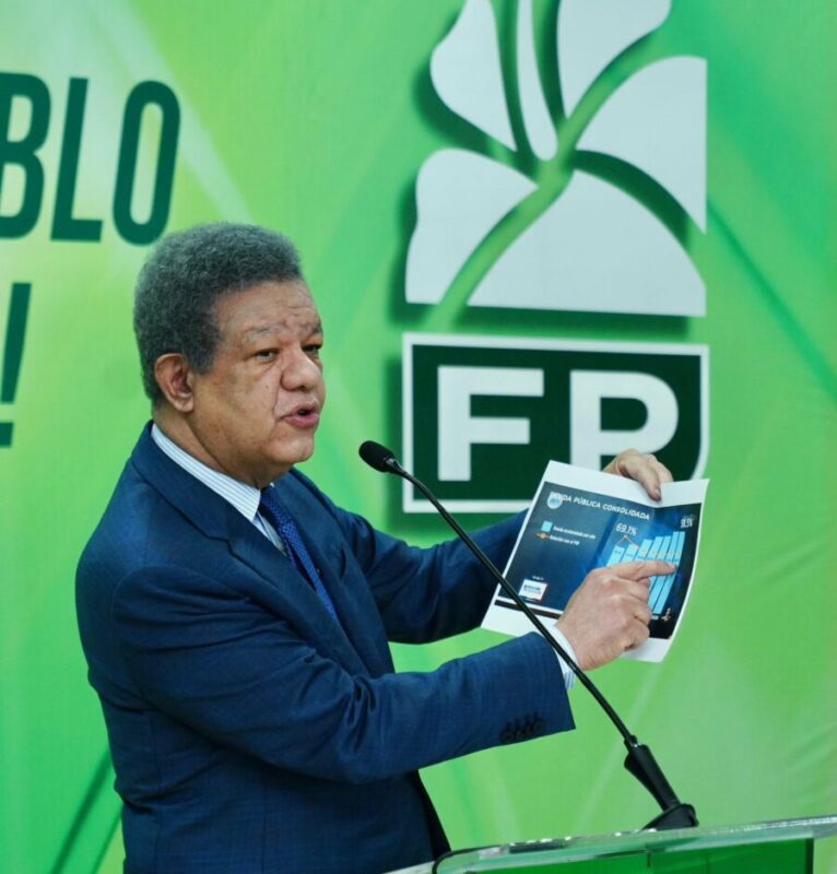 Leonel Fernández responde a Abinader y cuestiona ejecución de obras y situación eléctrica