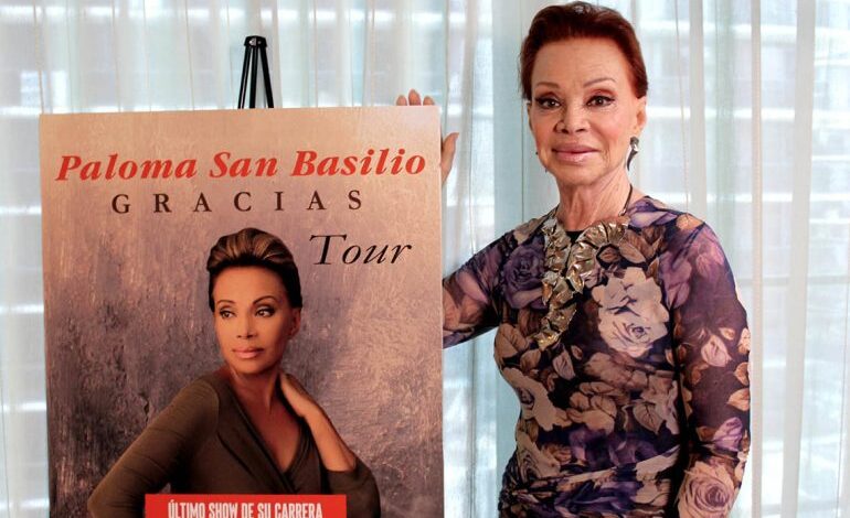 Paloma San Basilio se despide de América tras 50 años de carrera con último concierto en Miami